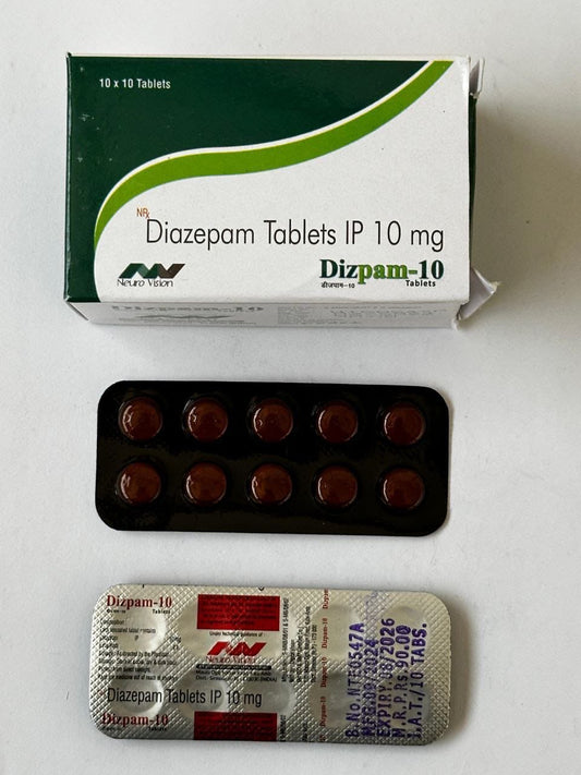 Dizpam Diazepam 10mg