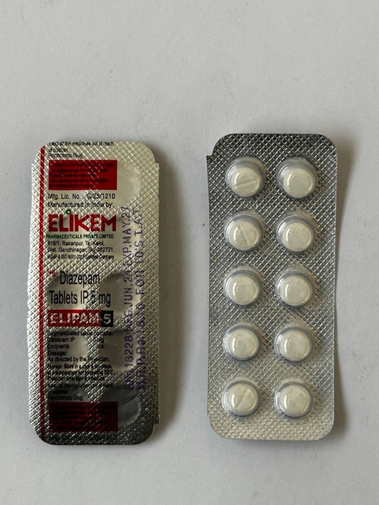 Elipam DiazePam 5mg