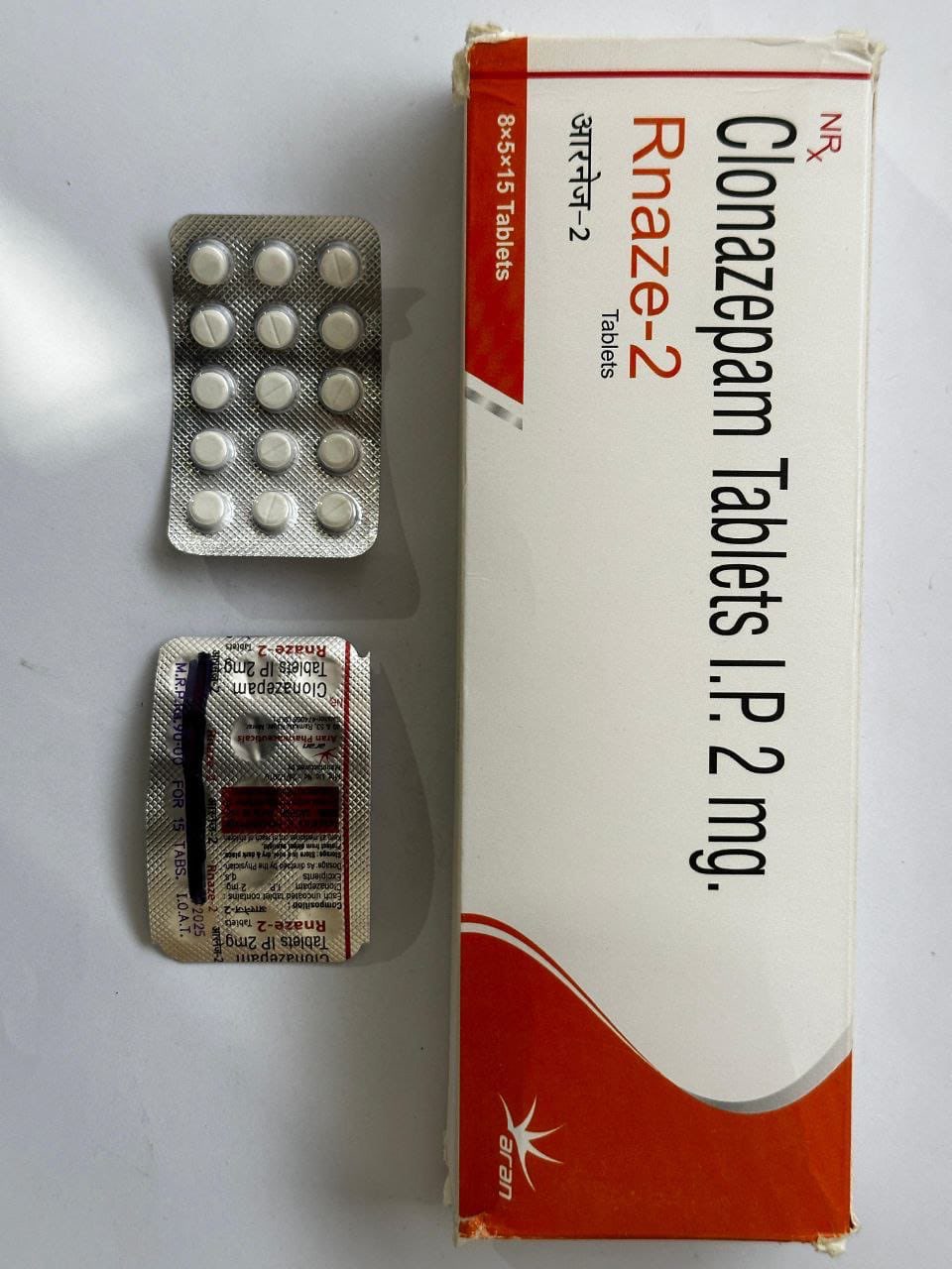 Rnaze Clonazepam 2mg