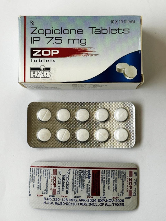 Zopiclone 7.5mg ( white)